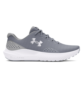 Under Armour UA Surge 4 Running Shoes - Steel/Mod Gray/White, Size 8
