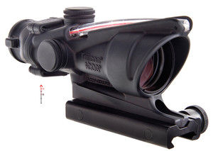 Trijicon TA31F 4x32 ACOG Scope with TA51 Mount for M16 - Red Chevron BDC Reticle