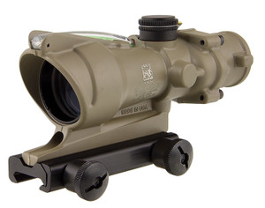 Trijicon TA31C100380 ACOG 4x32mm Crosshair Reticle FDE Rifle Scope