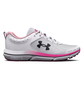 Under Armour Women's UA Charged Assert 10 Running Shoes – White and Pink, Size 11