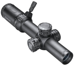 Bushnell AR71424I 1-4x24mm AR Optics Illuminated FFP Scope for Tactical and Hunting Applications
