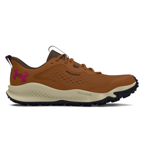 Under Armour Women's UA Charged Maven Trail Running Shoes – Size 8.5, Tundra/Cleveland Brown/Astro Pink