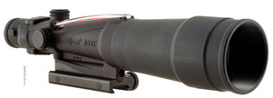 Trijicon TA55A 5.5x50 Compact Rifle Scope with Illuminated Red Chevron Reticle for M16 and 7.62/.308 Caliber Rifles