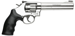 Smith & Wesson Model 617 K-Frame Revolver with 6-Inch Stainless Steel Barrel in 22 LR