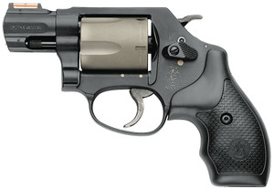 Smith & Wesson Model 360 PD J-Frame Revolver with 1.88-Inch Barrel, Titanium Cylinder, and Hi-Viz Sights