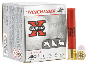 Winchester Ammo Super X .410 Gauge 3-inch 7.5 Shot Lead Shotshells (Part X4137)
