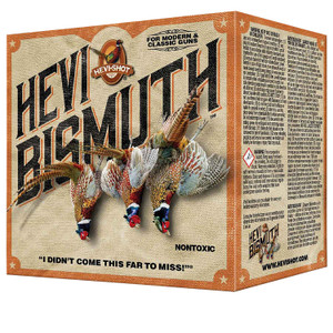 Hevi-Shot HEVI HS19715 Bismuth Shotshells for 410 Gauge Hunting, 3 Inch, 5 Shot Size, 9/16 oz