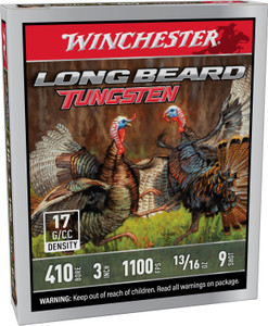 Winchester Ammo LBT4139 410-Grain 3-inch #9 Longbeard TSX Shotshell Steel Loads
