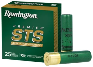 Remington Ammunition STS Target Loads 12 Gauge 1 oz Shot Size 8, 2.75 inch - Pack of 25 Rounds
