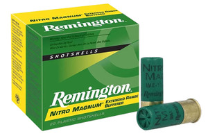 Remington Ammunition Nitro Magnum 12 Gauge 1-1/2 oz Lead Shot, 4 Size, 2.75-Inch, 1260 fps, 25 Rounds per Box