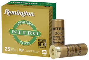 Remington Ammunition STS12NSC7 12-Gauge Target Loads – 2.75 Inch, 1 1/8 Oz, 7.5 Shot, 1300 fps for Sport Shooting