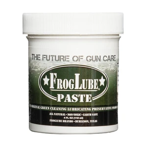 FrogLube CLP Paste 4 oz - Bio-Based Lubricant and Rust Remover for Firearms and Equipment