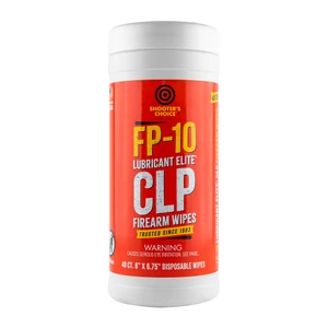 Shooter's Choice FP-10 CLP Wipes 40 Count – Gun Cleaning and Maintenance Wipes