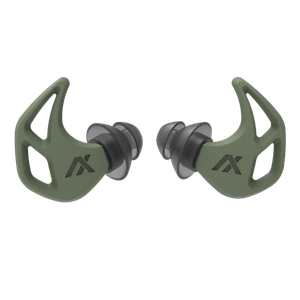 Axil X20 Slate Green Earplugs – Customizable Hearing Protection for Noise Environments