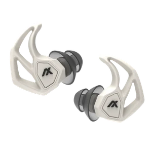 Axil X30i Bone White Earplug with Toggle Switch for Adjustable Hearing Protection