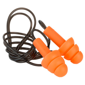 Walker's Foam Ear Plug Set (2 Pack) - Comfortable Hearing Protection with Orange Color