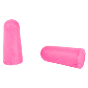 Walker's Pink Foam Ear Plugs with Case – Hearing Protection for Shooting and Safety