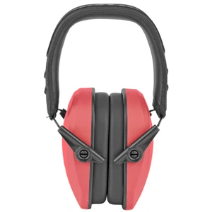 Walker's Razor Ear Muffs Coral - Lightweight Hearing Protection with 27 NRR