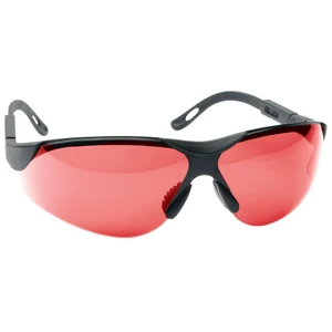 Walker's Elite Sport Glasses with Vermillion Lenses, Black Polycarbonate Frame