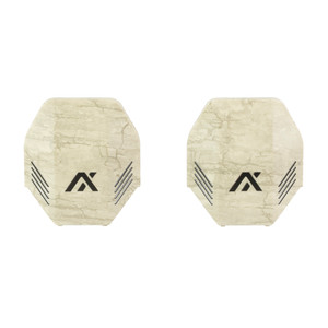 AXIL MX Plate 1 Set - Desert Tan High-Performance Earmuff Replacement for MX PRO, MX Electronic, and MX Passive Hearing Protection