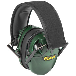 Caldwell CAL487-557 Low-Profile Electronic Hearing Protection Muffs for Shooting and Hunting