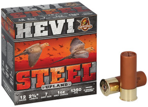 Hevi-Shot HS61266 12 Gauge Upland Shotshells - 2.75 inch, 1 oz, Size 6 Shot, 25 Rounds per Box