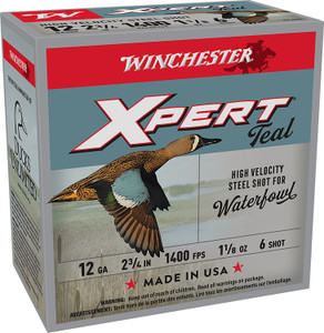 Winchester Ammo Xpert 12 Gauge 2.75-inch 1 1/8 oz #6 High Velocity Shotshells