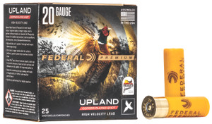 Federal Premium Wing-Shok Pheasant Forever High-Velocity 20 Gauge Shotgun Ammo - 2.75 inch, 1 oz, 6 Shot Size