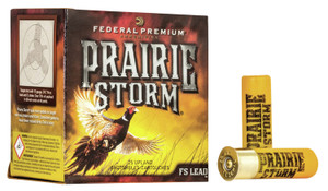 Federal Premium Prairie Storm FS Lead Shotshells 16 Gauge, 2.75 Inch, 1 1/8 oz, Shot Size 4