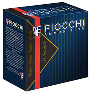 Fiocchi Exacta Target Loads White Rino 12 Gauge 2.75-inch, 1 1/8 oz, Shot Size 7.5