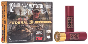 Federal 3rd Degree 12 Gauge Shotshells - 3.50 Inch, 2 Oz, No. 6 Shot, 1250 fps, Pack of 5
