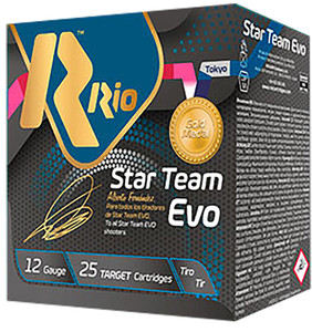 RIO Ammunition ST288 Team Evo 12 Gauge 1 oz Shotgun Shells – 8 Shot Size, 2.75 Inches, 25 Rounds per Box
