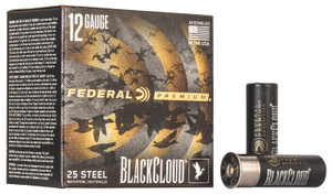 Federal Black Cloud FS Steel 12 Gauge 3-inch 1 1/4 oz Steel Shot, Part PWBX1421