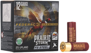 Federal Prairie Storm 12 Gauge 3-inch 1-1/8 oz Steel Shotshells with Shot Size 4 - PFSX143FS4