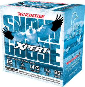 Winchester Ammo Xpert Snow Goose 12 Gauge 3-inch BB Steel Shotshells (WXS123BB)