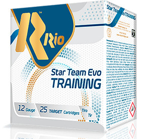 RIO Ammunition Star Team Evo 12 Gauge Shotshells, 2.75-inch, 1 oz, Shot Size 7.5 - 25 Rounds per Box