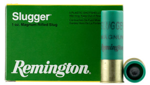 Remington Ammunition REM 20270 12-Gauge Rifled Slug for Hunting, 3-inch, 1 oz, 1760 fps, Box of 5