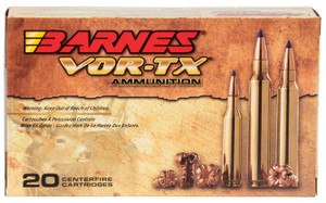 Barnes Bullets 21538 BB300WM3 300 Winchester Magnum Tipped TSX Boat Tail Centerfire Rifle Rounds, 180 Grain, 20 Rounds per Box