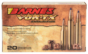 Barnes Bullets 21537 BB300WM2 300 Win Mag Tipped TSX Boat Tail Centerfire Rifle Rounds - 165 Grain