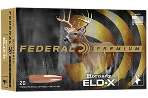 Federal P3006ELDX1 30-06 Springfield 178 gr Low Drag eXpanding Centerfire Rifle Ammo
