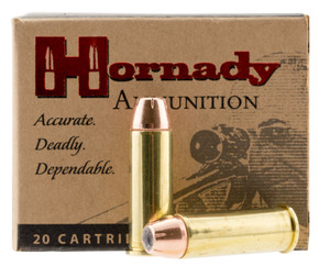 Hornady Custom Handgun .44 Rem Mag 300 Grain XTP Hollow Point Centerfire Rounds (20/Box, 10 Boxes) – Reliable Hunting Ammo