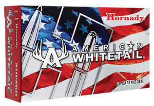 Hornady American Whitetail 300 Win Mag 150 Grain InterLock Spire Point Centerfire Rifle Ammunition - 20 Rounds Per Box
