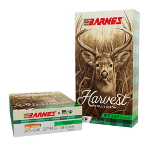 Barnes Bullets 32558 Sierra Pro-Hunter Round Nose .30-06 Springfield 180 Grain Reloading Bullets