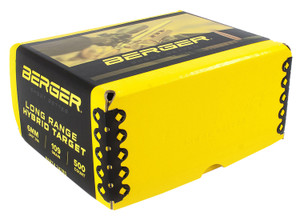 Berger Bullets 24785 6mm .243 109 Grain Long Range Hybrid Target Reloading Bullets, 500 Count