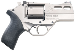 Chiappa Firearms Rhino .357 Magnum Revolver with 3-Inch Nickel Finish and Fiber Optic Front Sight *CA Compliant