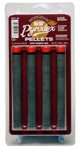Hodgdon Pyrodex 50/50 50 Grain Pellets BP5050, 24 Count