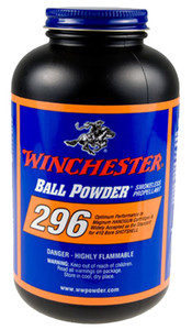 Winchester Powder 296 Smokeless Ball Powder, Part Number 2961, 1 lb