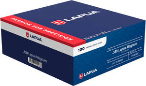 Berger Bullets 4PH8068C .338 Lapua Magnum Unprimed Brass Cases, 100 Count