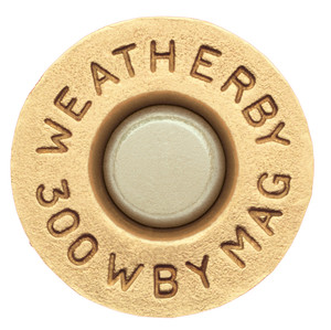 Weatherby BRASS300 .300 Weatherby Magnum Unprimed Brass Rifle Cases, 20 Count