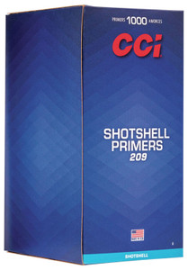 CCI No. 8 209 Shotshell Primers, 1,000-Pack